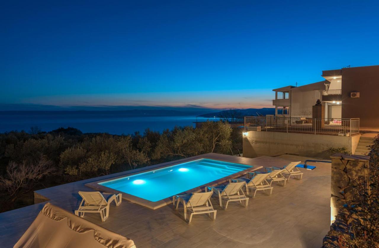 Villa Violeta With Amazing Sea View Makarska Zewnętrze zdjęcie
