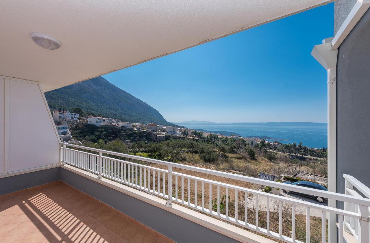Villa Violeta With Amazing Sea View Makarska Zewnętrze zdjęcie